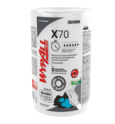 Paños de limpieza Wypall X70 Paños de limpieza Wypall X70