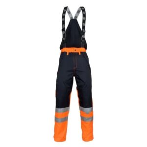 Pantalón jardinera naranja- azul Absolute zero Alpine