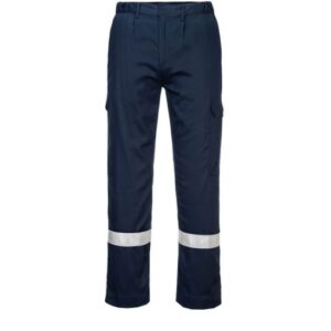 Pantalón ligero resistente a la llama y antiestático Azul marino FR412 portwest