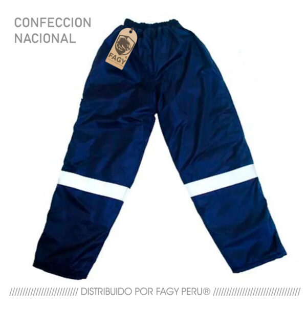 Pantalón térmico con forro polar y cinta reflectante