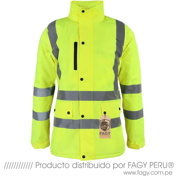 Parka Amarillo Flúor Vial Parka Amarillo Flúor Vial