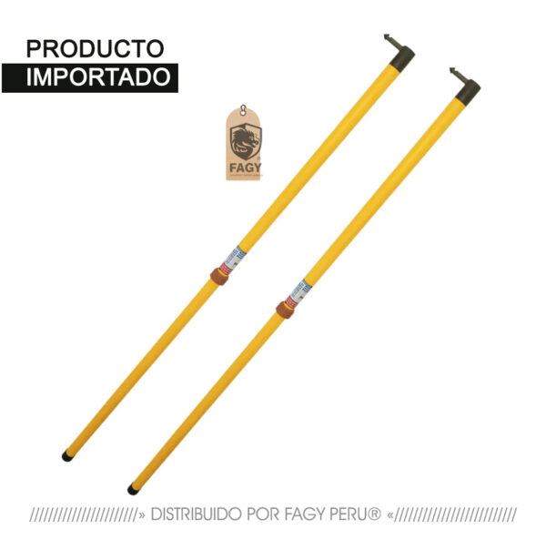 Pértiga embonable aislante multifuncion para maniobras Pértiga embonable aislante multifuncion para maniobras