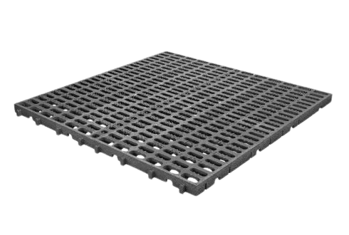 Piso modular con ventilación máxima color negro PM-6060V Piso modular con ventilación máxima color negro PM-6060V