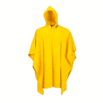 Poncho estándar amarillo
