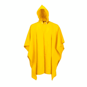 Poncho estándar amarillo