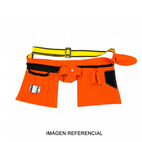 Porta herramientas doble bolsillo cuero PHDBC Porta herramientas doble bolsillo cuero PHDBC