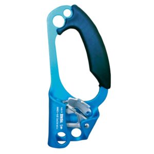 Puño ascendedor izquierdo (azul) Yoke (1)