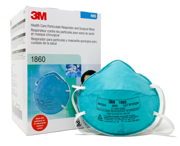 Mascarilla Quirúrgica 3M™ 1860 N95 Mascarilla Quirúrgica 3M™ 1860 N95