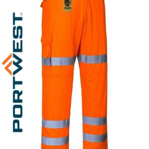 Pantalones Combat de alta-visibilidad con tres bandas RT49 - Imagen 1