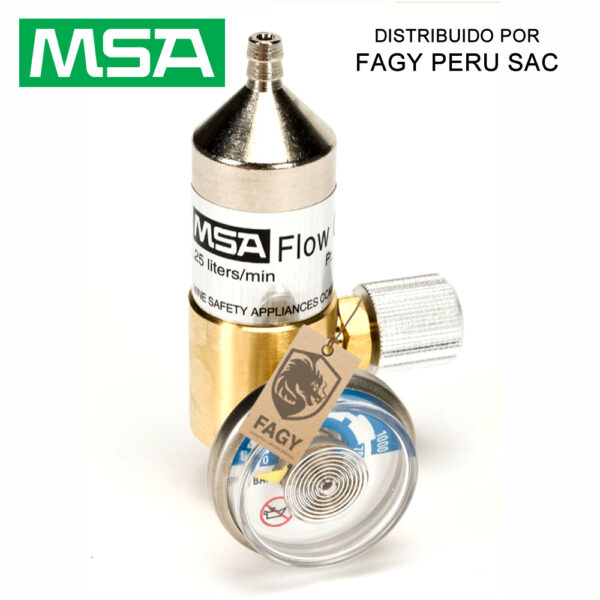 Regulador de Flujo RP 0,25 LPM MSA 467895 Regulador de Flujo RP 0,25 LPM MSA 467895