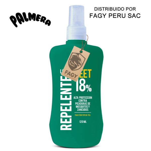 Repelente para zancudos y mosquitos Palmera – Frasco 120ml Repelente para zancudos y mosquitos Palmera – Frasco 120ml