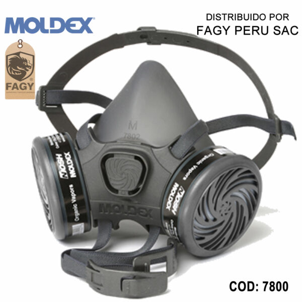 Respirador reutilizable 7800 moldex