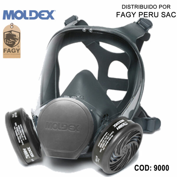 Respirador reutilizable cara completa 9000 moldex