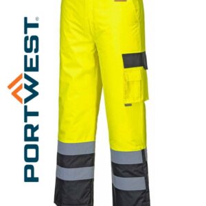 Pantalón bicolor de alta visibilidad forrado S686 - Imagen 1