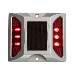 Tacha Solar Roja con Vastago