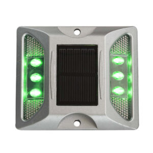 Tacha Solar Verde con Vastago