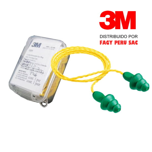 Tapón Auditivo 3M 1201 de 25 Db En Caja Tapón Auditivo 3M 1201 de 25 Db En Caja