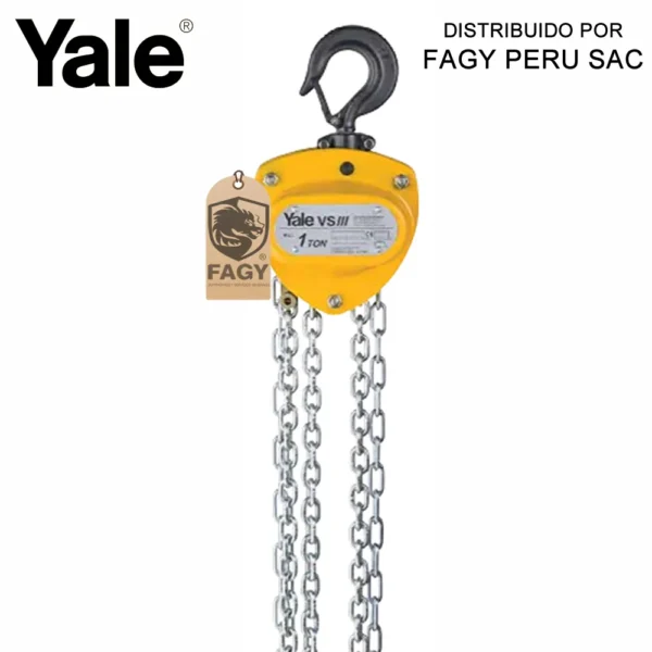 Tecle Manual de 1 tonelada Yale