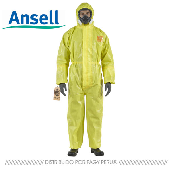Traje Contra Químicos Nivel B 3000-111 AlphaTec-1 Traje Contra Químicos Nivel B 3000-111 AlphaTec