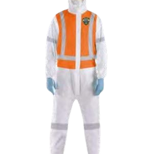 Traje con cinta reflectiva y costuras selladas Worksafe Strong