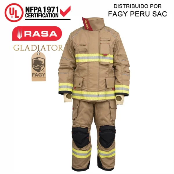 Traje de Bombero Rasa Gladiator-Nfpa 2018 Traje de Bombero Rasa Gladiator-Nfpa 2018