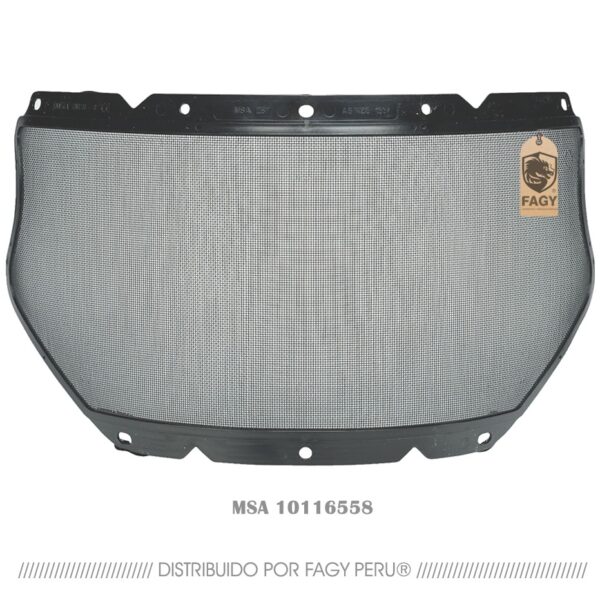 Visor de malla V-Gard con bordes plastificados MSA 10116558 Visor de malla V-Gard con bordes plastificados MSA 10116558