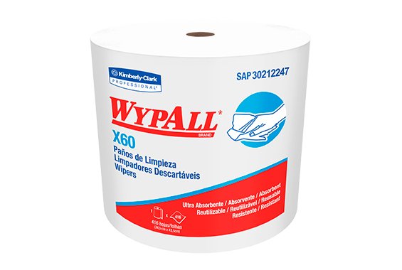 Paños de limpieza X60 Wypall Paños de limpieza X60 Wypall