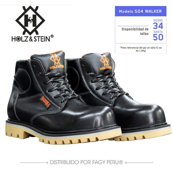 Zapato dielectrico S04 walker holz&stein