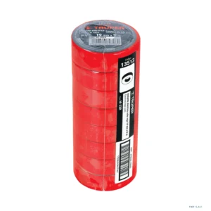 Cinta de aislar de 9 m x 19 mm roja Truper 13513 - Imagen 1