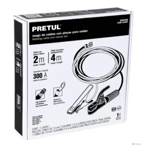 Cables con alicates pinzas para soldadoras de arco y ADA-SOLT, PRETUL 24349 - Imagen 1