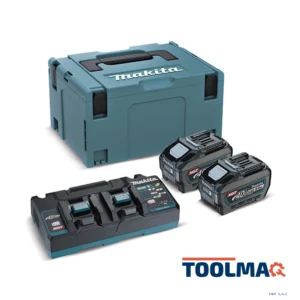 Makpac 2 Baterías 5.0Ah (BL4050F) + Multicargador Rápido de 2 Puertos (DC40RB) XGT 40Vmax 191U13-9 - Imagen 1
