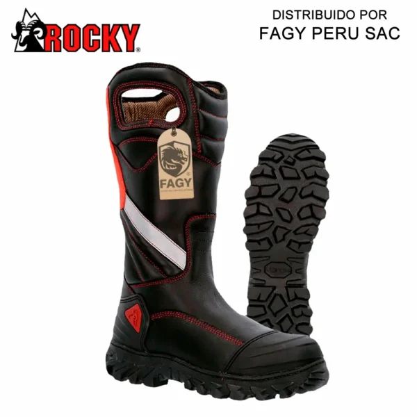 Botas Estructurales Rocky para Bomberos