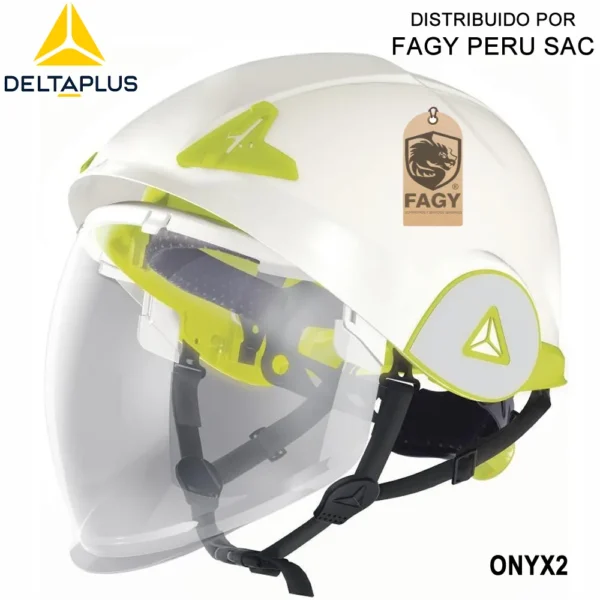 Casco con visera retractil ONYX2 deltaplus