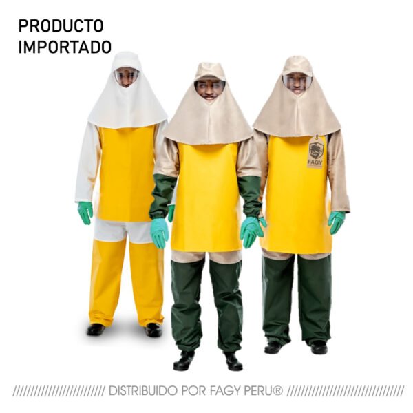 Traje de fumigación volante epi